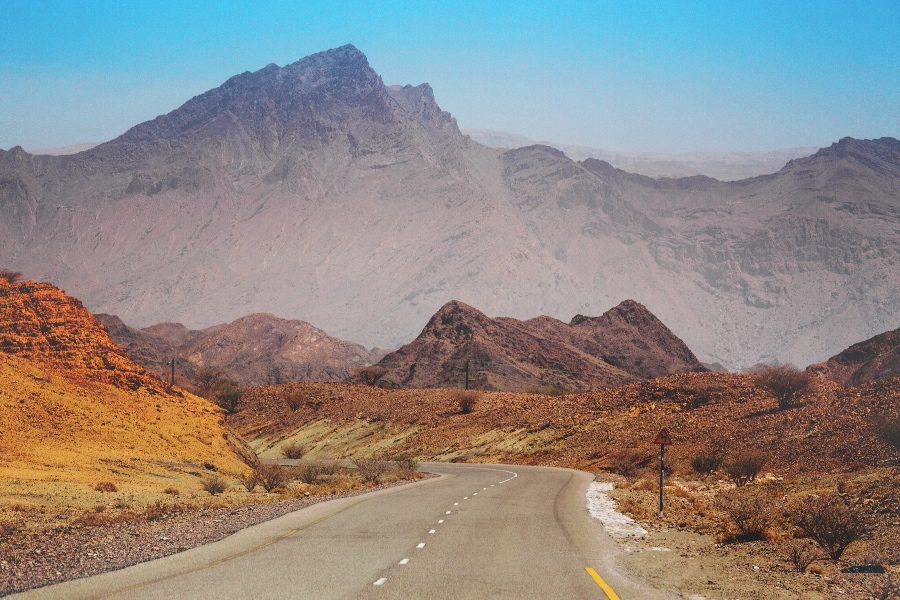 10 reasons why you should visit oman - roads and mountains