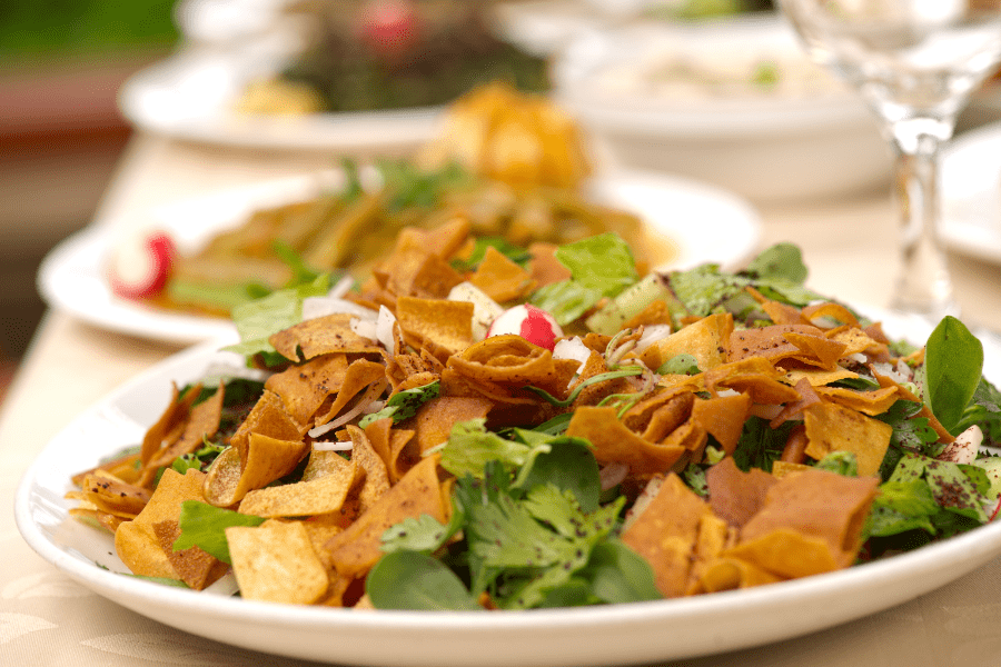 15 Foods of Lebanon - Fattoush