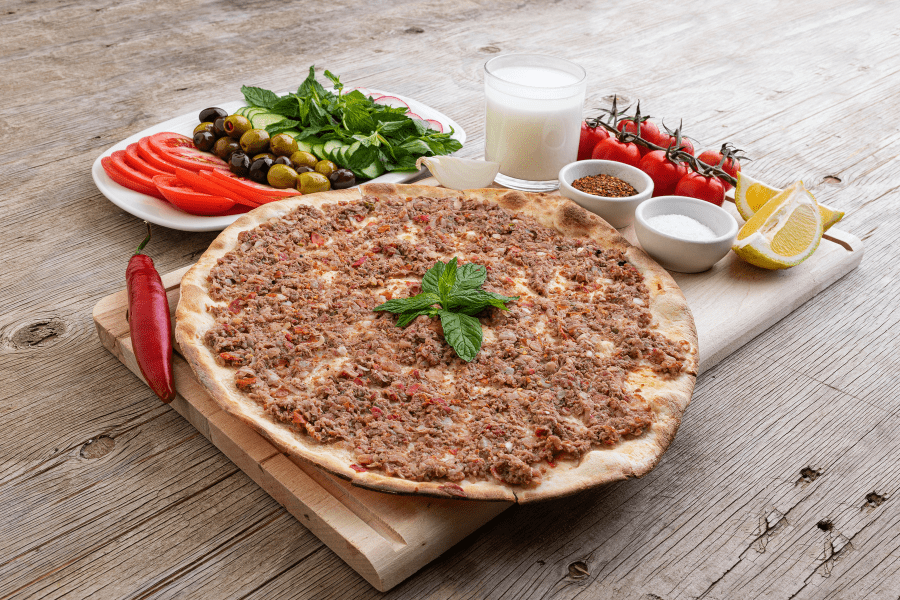 15 Foods of Lebanon Meat Pizza