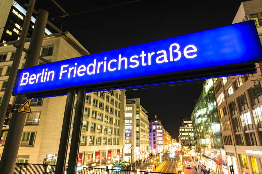 2 days in Berlin Itinerary Friedrichstrasse