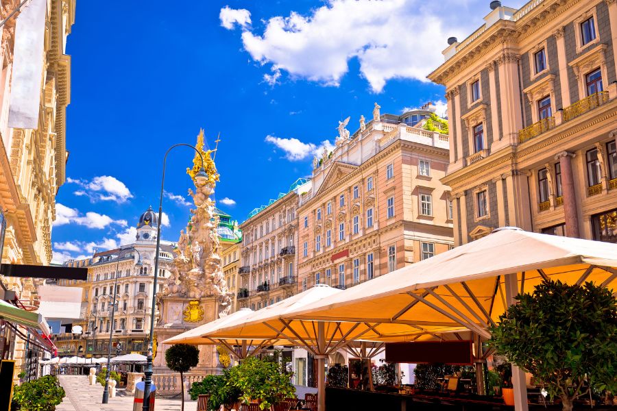 2 days in Vienna itinerary Graben