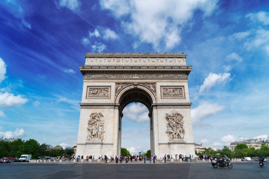 4 Days in Paris Itinerary Arc De Triomphe