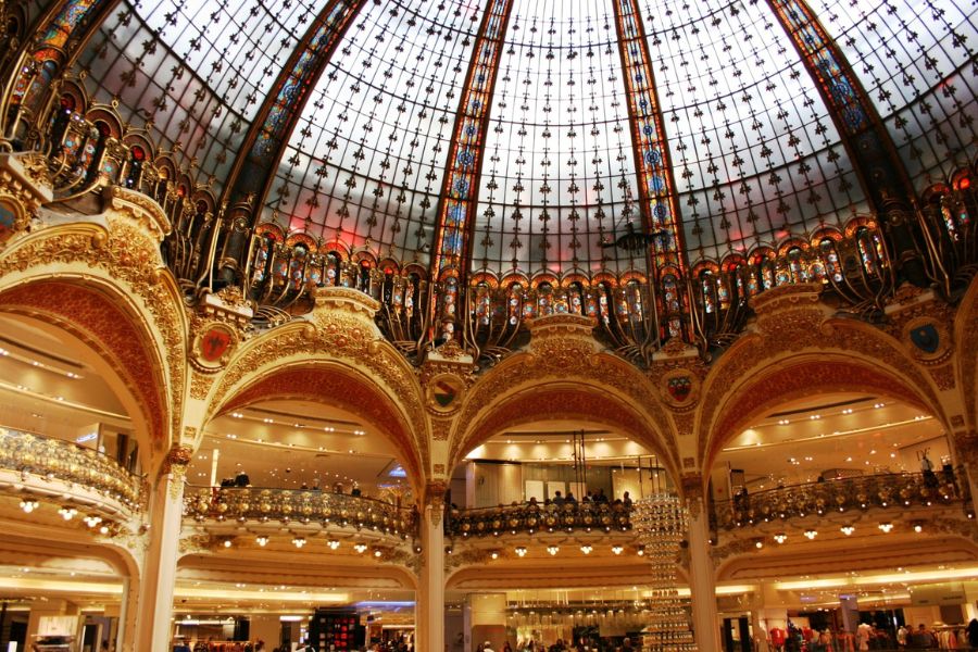 4 Days in Paris Itinerary Galleries Lafayette