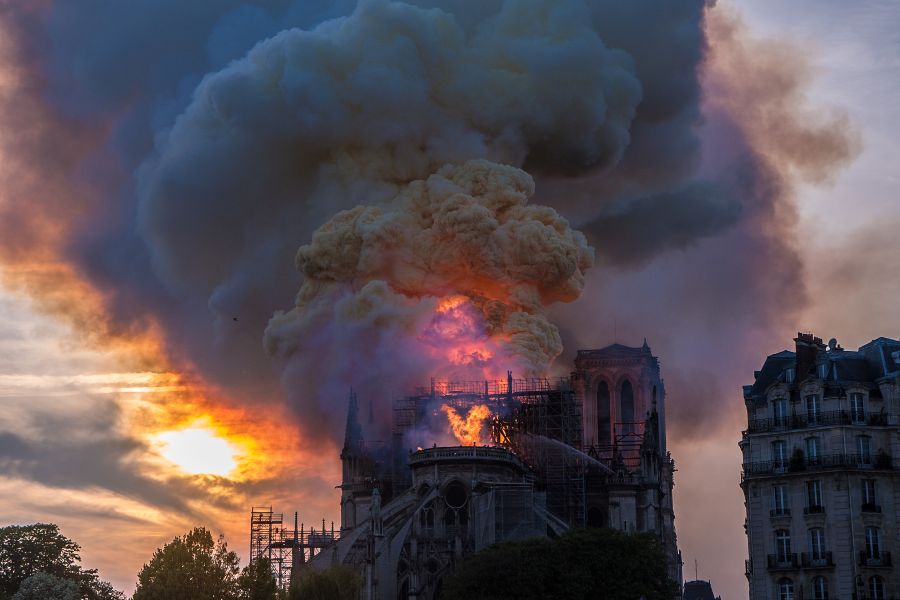 4 Days in Paris Itinerary Notre Dame fire