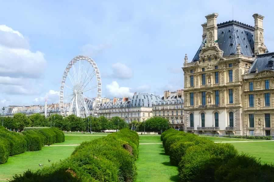 4 Days in Paris Itinerary Tuileries Garden