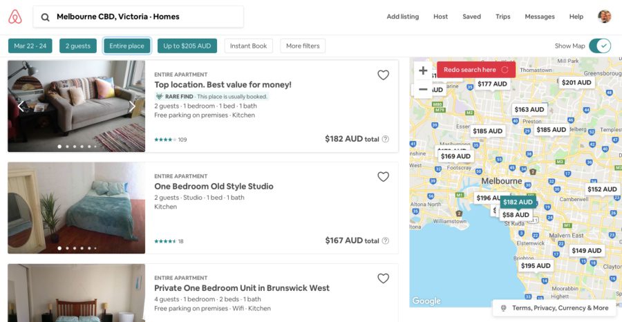 airbnb best travel websites to save money