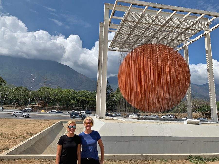 At Soto Sphere in Caracas, Venezuela