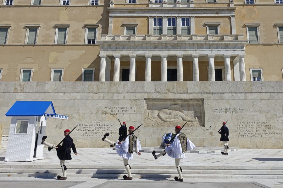 Athens in one day - Changing of the guards