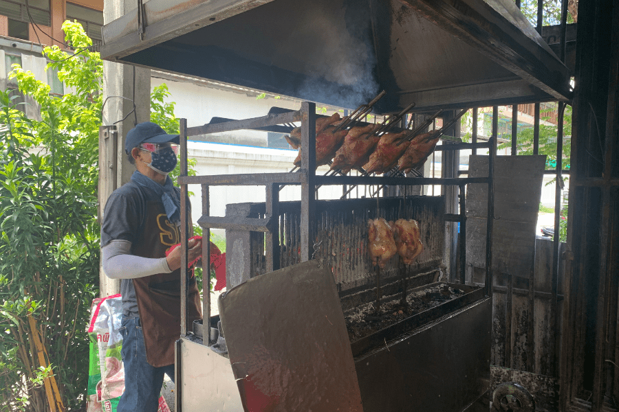 Best Chiang Mai restaurants SP Chicken rotisserie