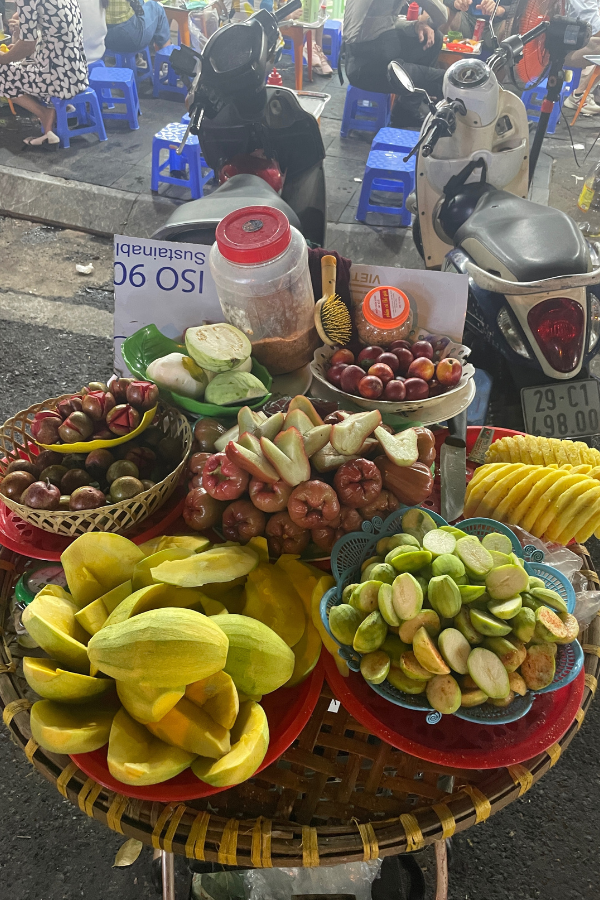 Best Food Tour in Hanoi - Fruit vendor