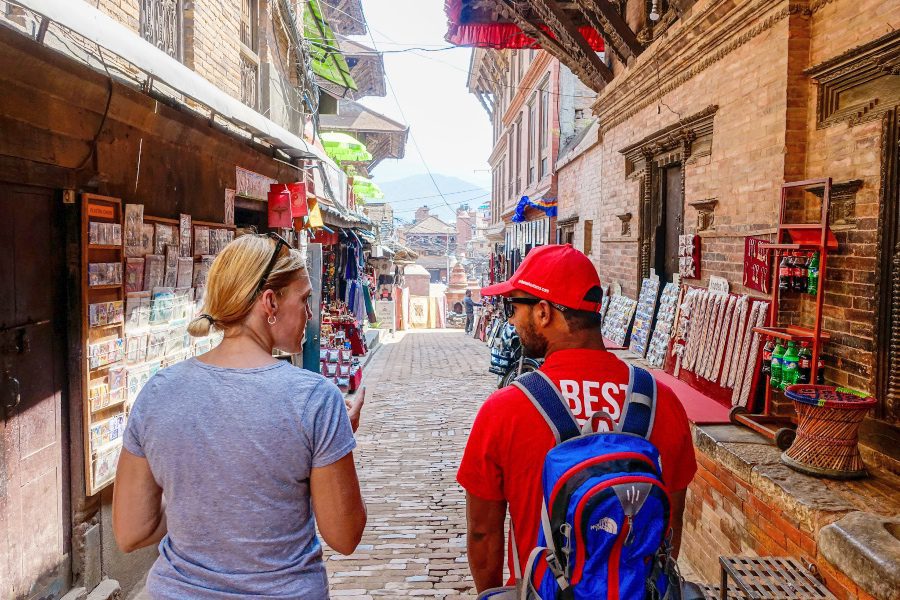 Bhaktapur and Patan with our guide