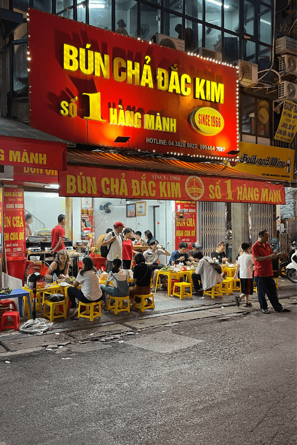 Bun Cha Dac Kim Hanoi