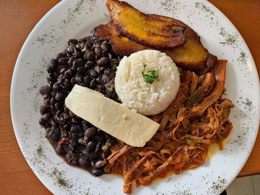 Delicious meal. Caracas, Venezuela