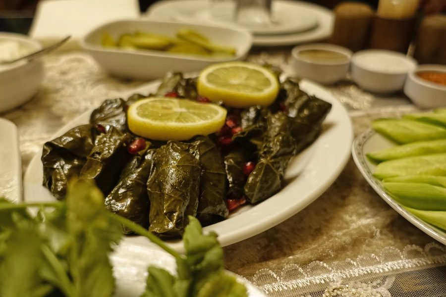 Dolma food in Azerbaijan