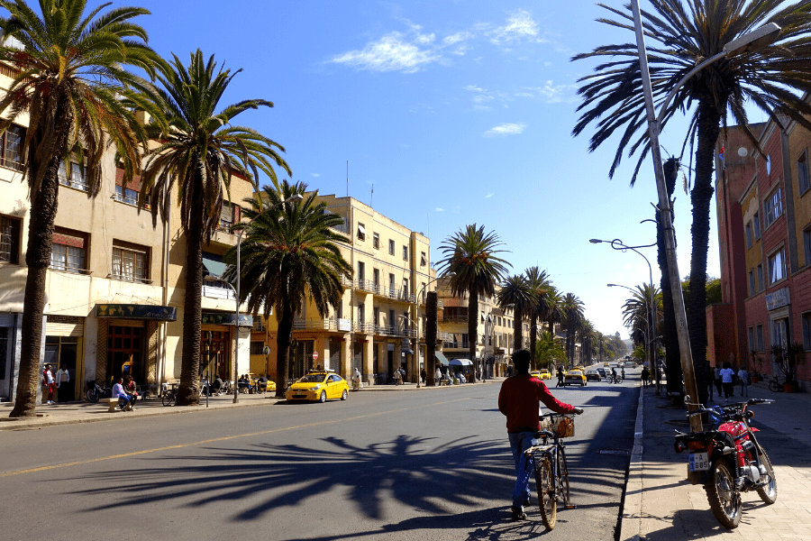 Eritrea Travel Asmara City Centre