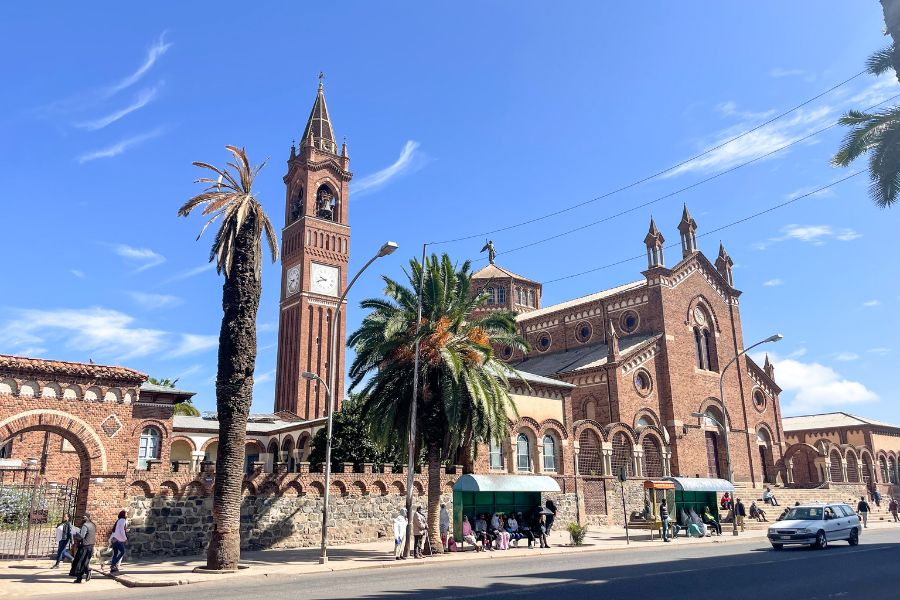 Eritrea Travel - Asmara cathedral