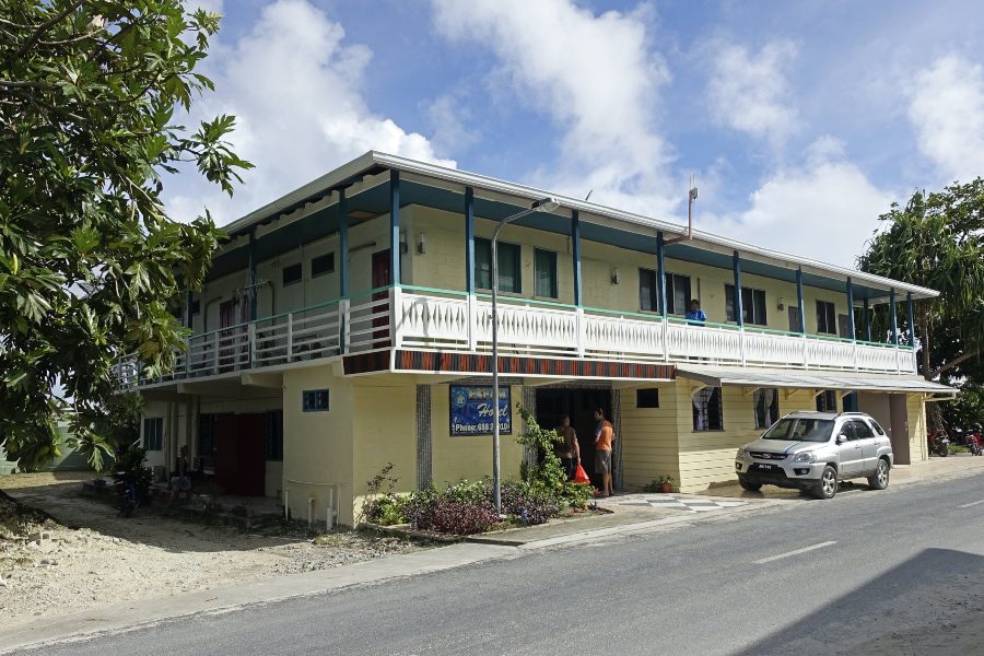 how to travel to Tuvalu esfam hotel 