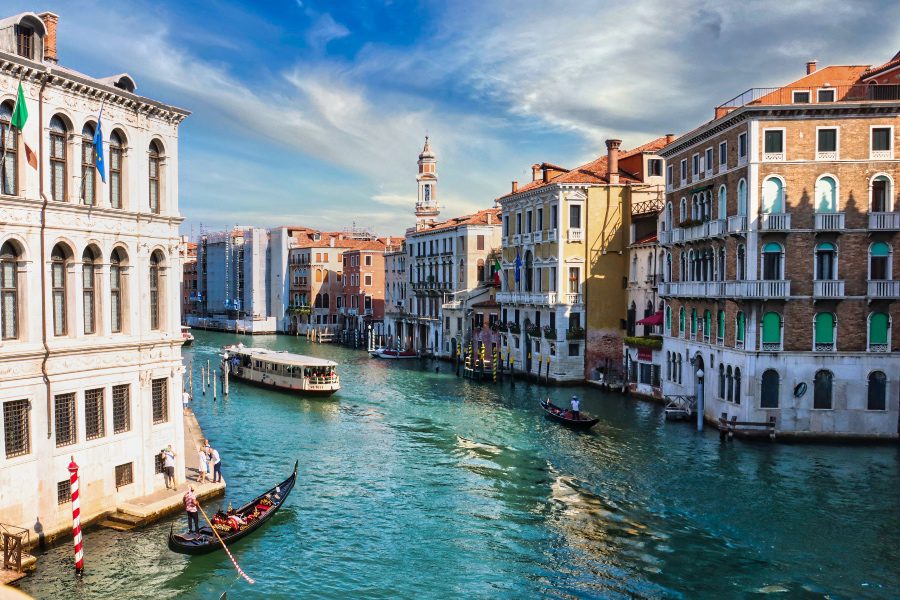 Europe with train - directly to Venice