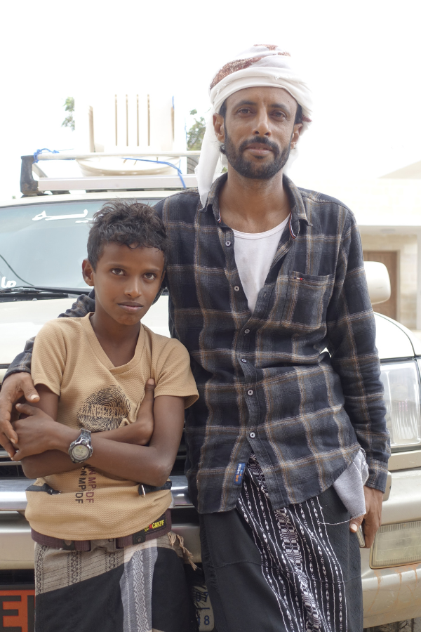 Father and son Yemen