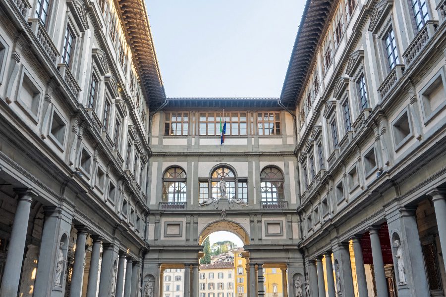 Florence in 2 days itinerary uffizi