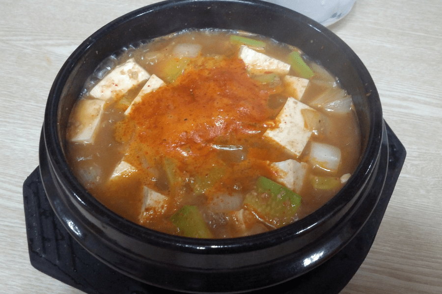 Food in North Korea Bean Paste Stew