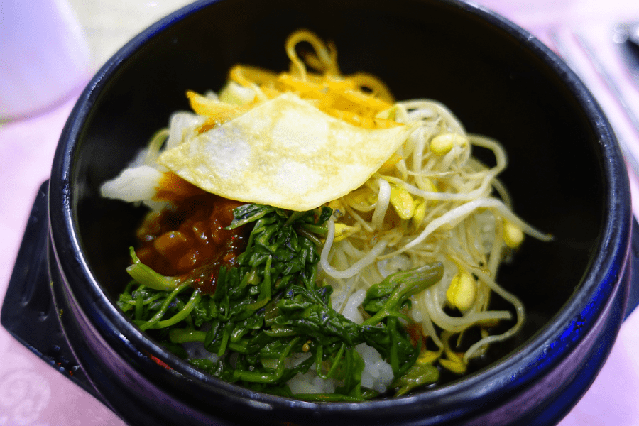 Food in North Korea - Bibimbap