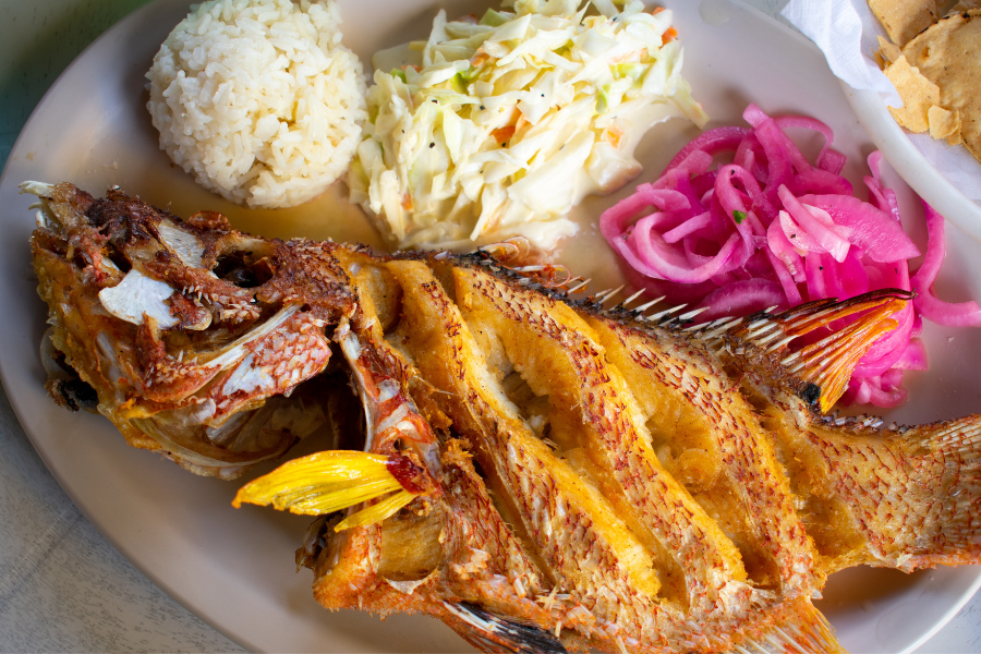 Foods From Honduras - Pescado Frito