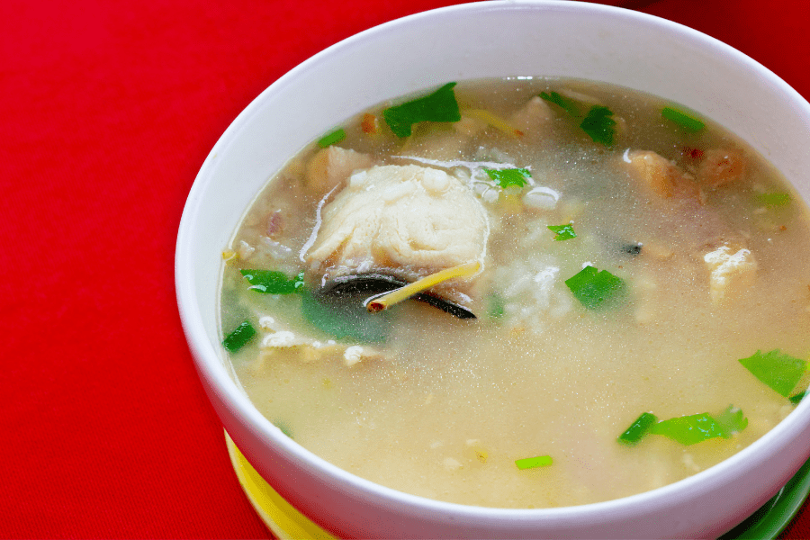 Foods from Dominica - Fish Broth