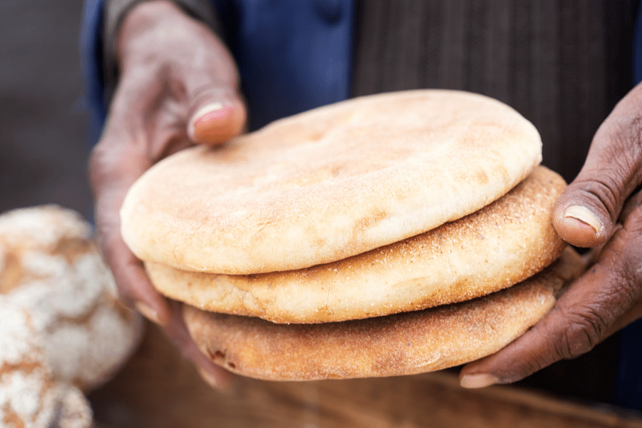 Foods from Morocco - Khobz (bread)