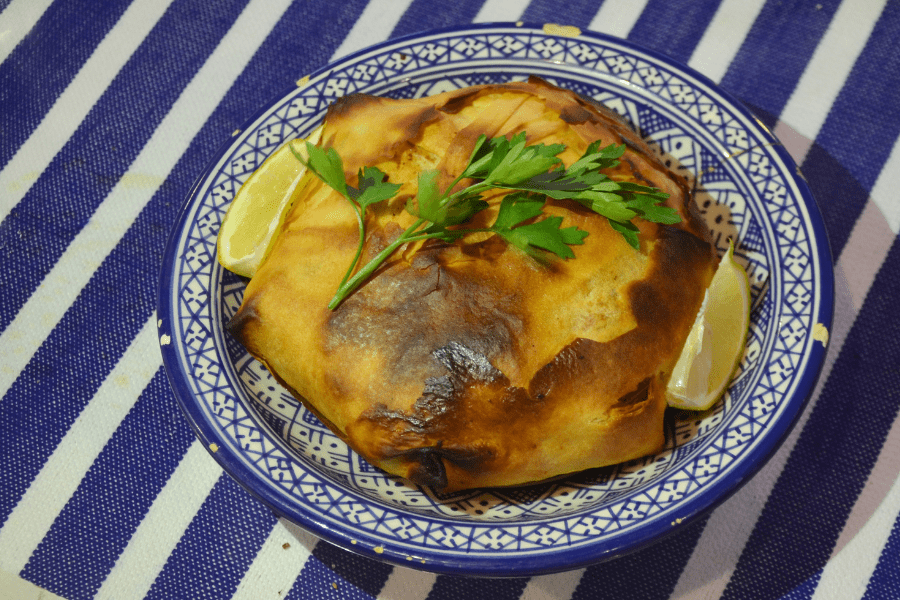 Foods from Morocco - Pastilla