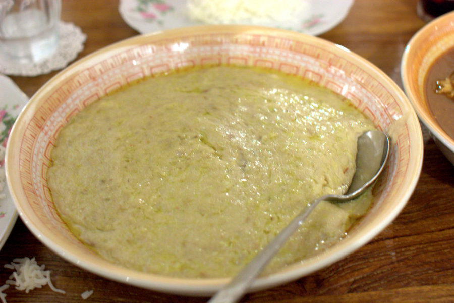 Foods from Yemen - Shurbah Harees.