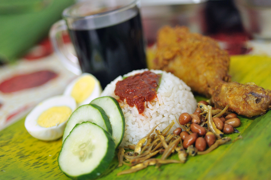 Foods in Penang Nasi Lemak