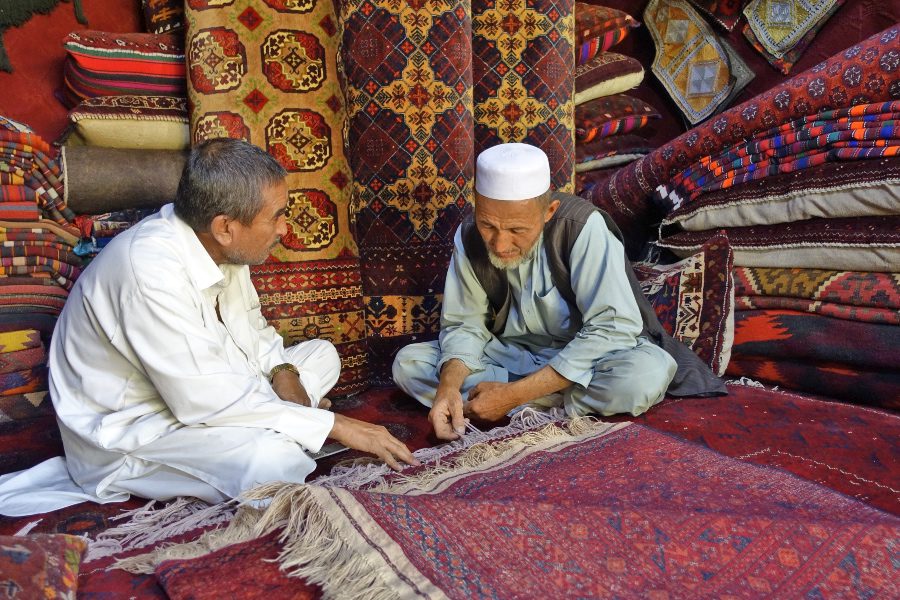 what is the Future of Afghanistan - Carpets sellers