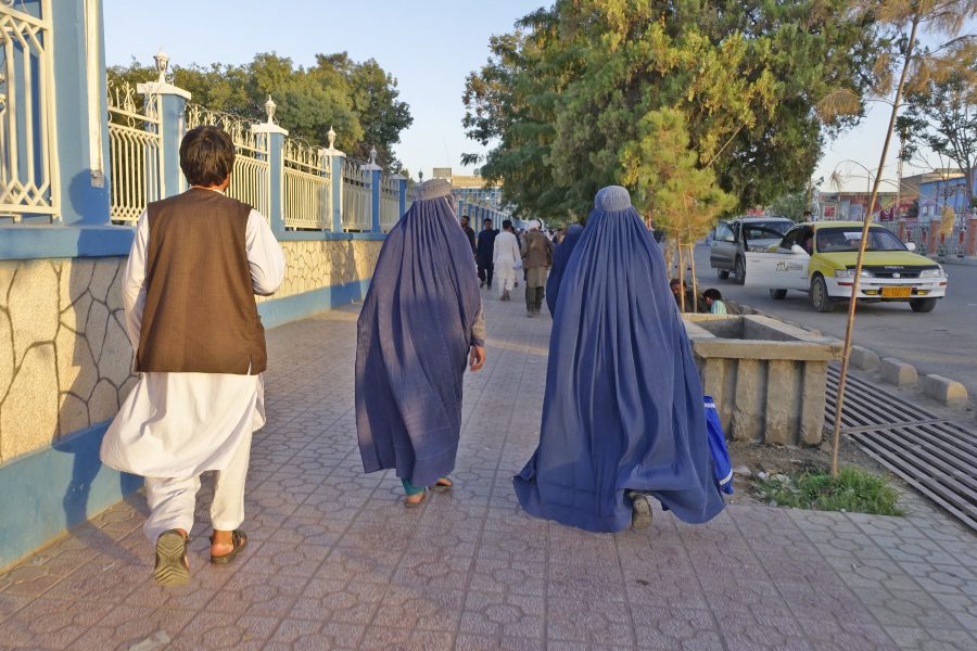 Future of Afghanistan - Men and women in traditional clothing