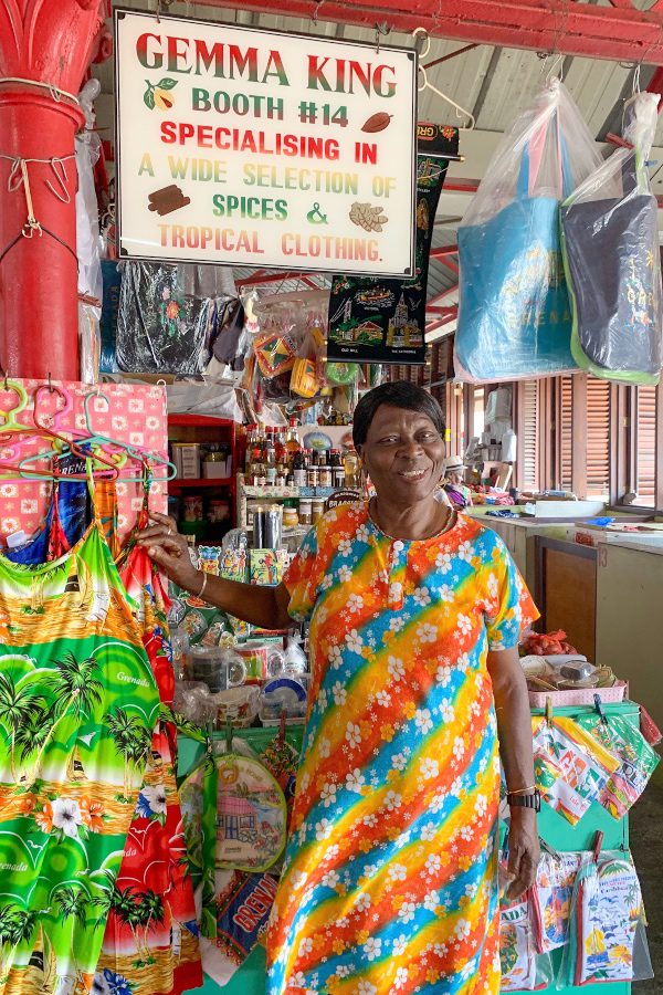 Grenada Caribbean Islands Hopping - At the market