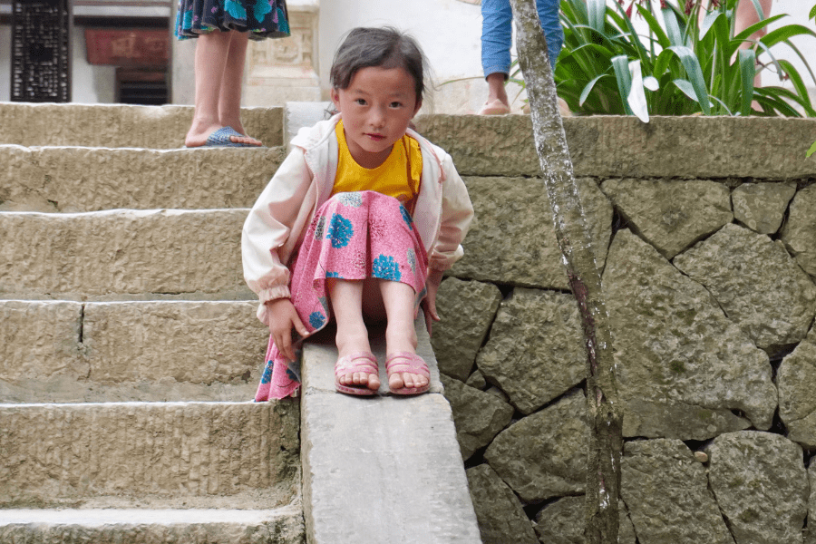 Ha Giang Loop Vietnam Little girl