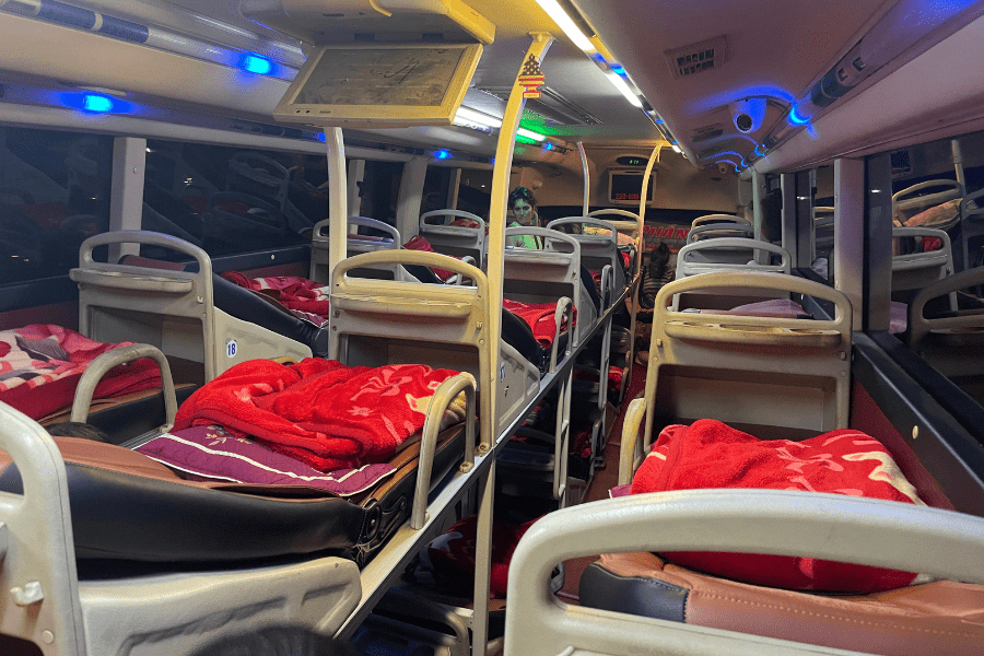 Ha Giang Loop Vietnam Sleeper Bus Hanoi to Ha Giang