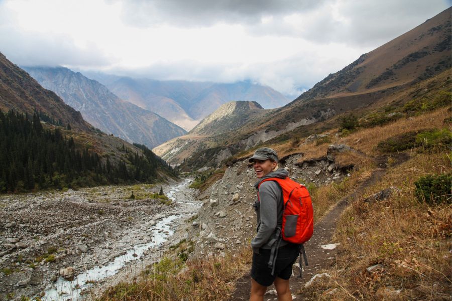 Hiking in Kyrgyzstan