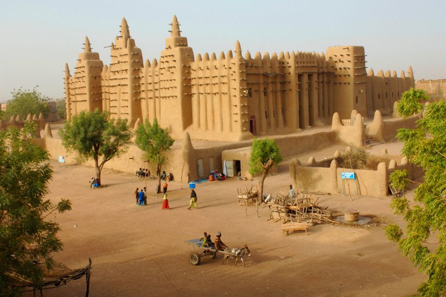 Historical Places in the world Djenné, Mali