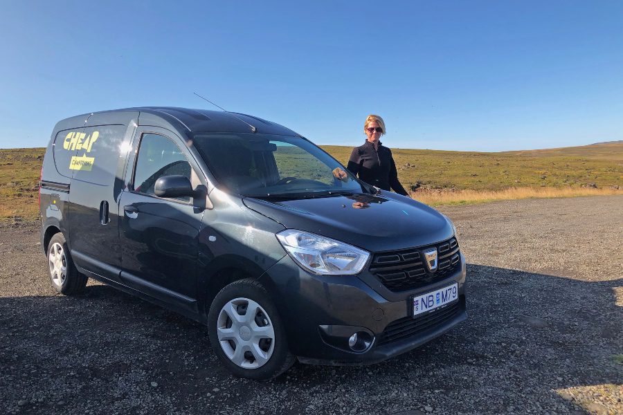 Iceland car rental renting a camper van in Iceland