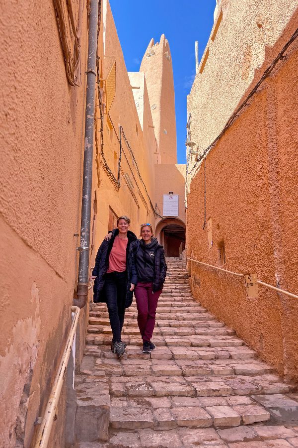 Inside the walled city of Ghardaia Algeria