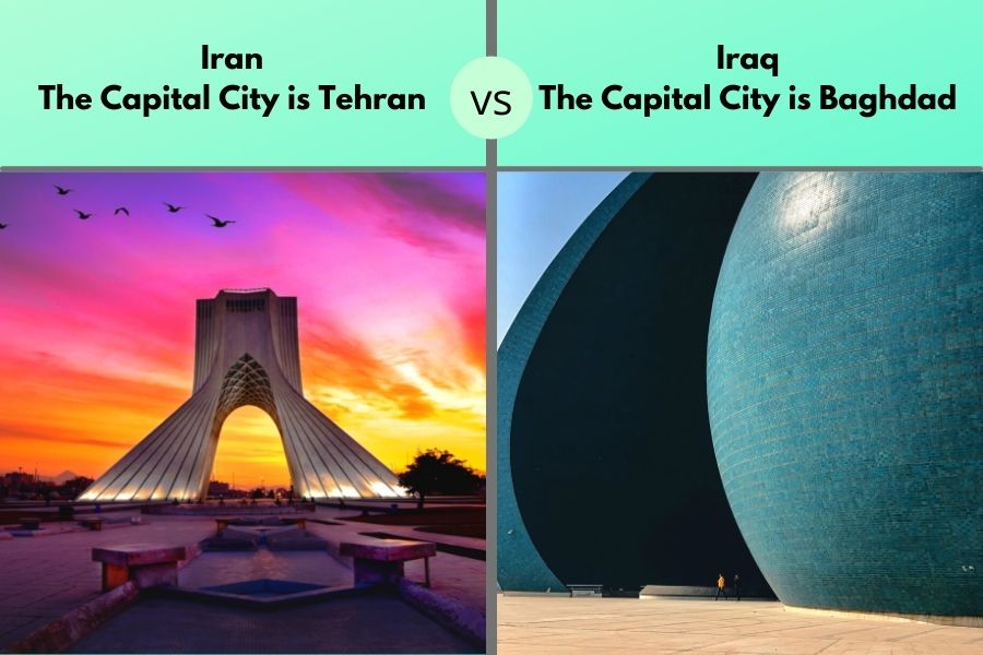 Iran vs Iraq The Two Capital Cities