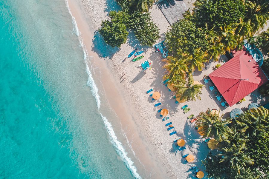 Island Hopping in the Caribbean Beach