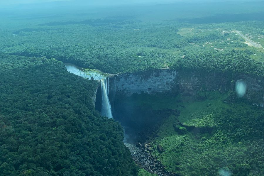 Visit Kaieteur Falls from the plane