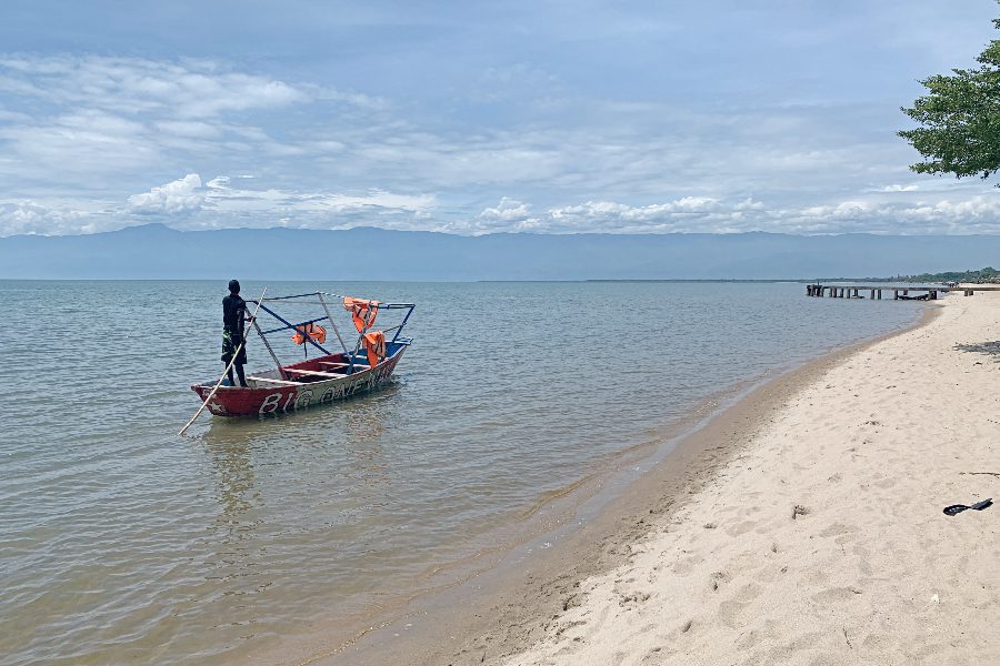 Lake Tanganyika in Burundi
