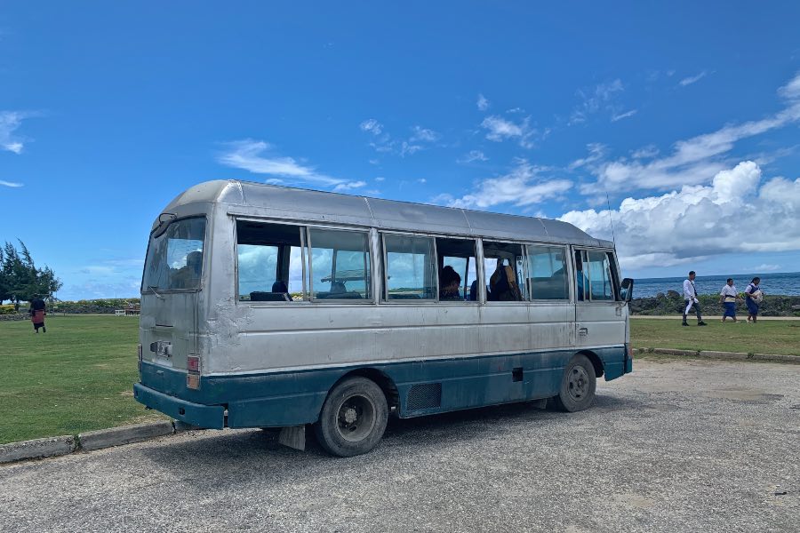 How to travel to Tonga on a budget local bus