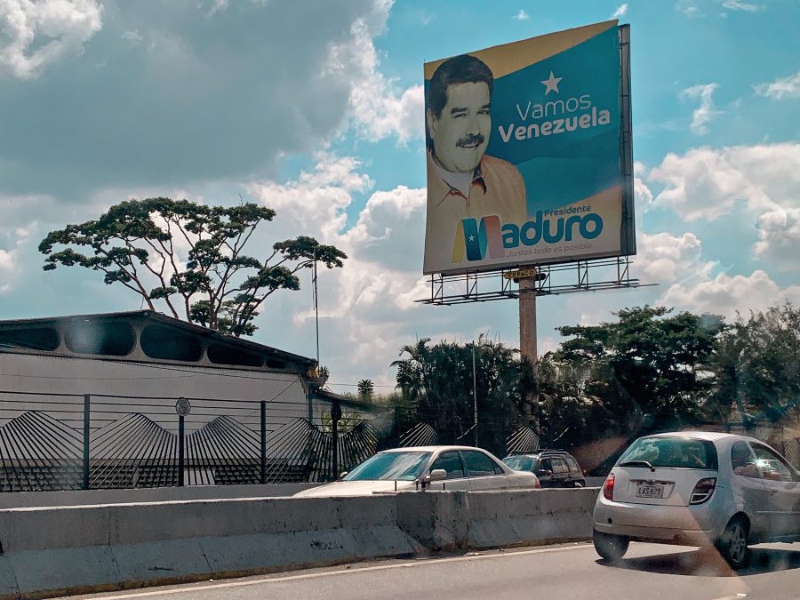 Maduros poster in Caracas, Venezuela