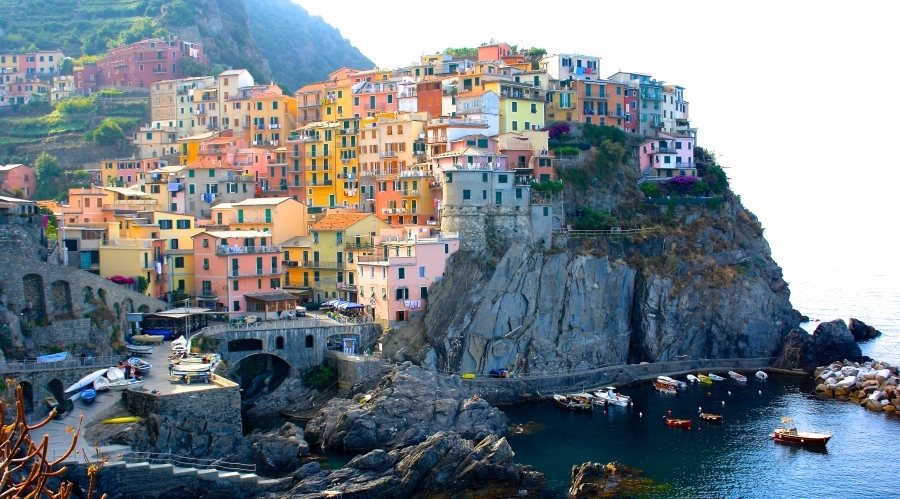 Colourful Cities in the World Manarola Cinque Terre in Italy