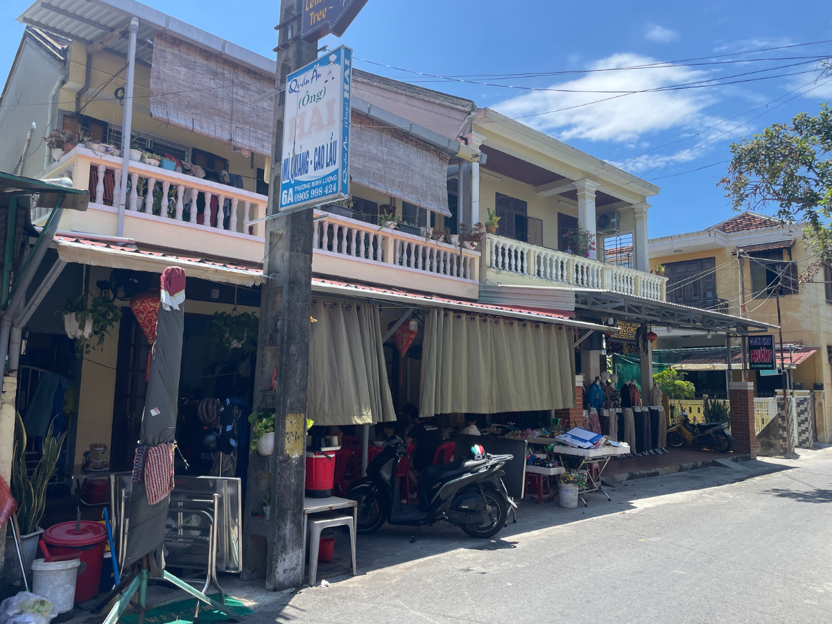 My Quang Ong Hai Hoi An Exterior of restaurant