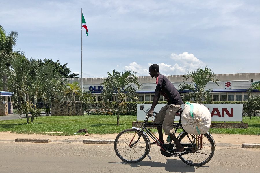 On the streets of Bujumbura, Burundi